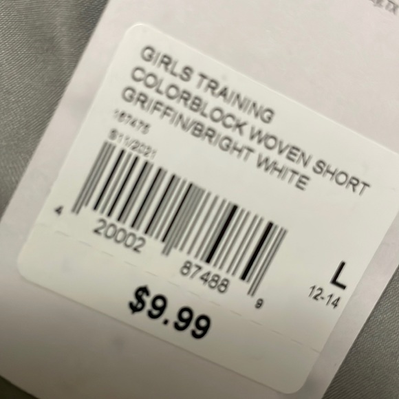 NWT BCG 2-pack Girls Athletic Shorts - Picture 2 of 3